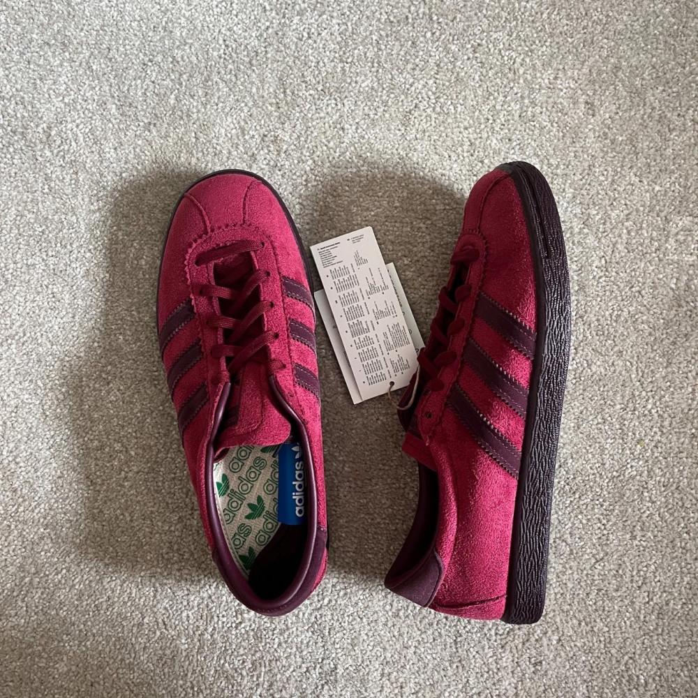 [바로배송]Adidas Tobacco Gruen Trainers 아디다스 토바코 그루엔 레드