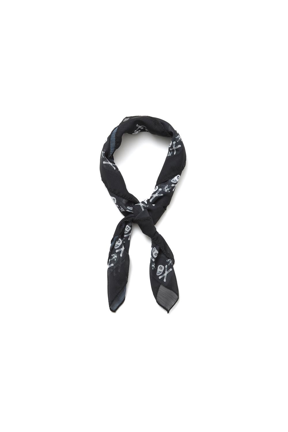 Bone Bird Scarf Black