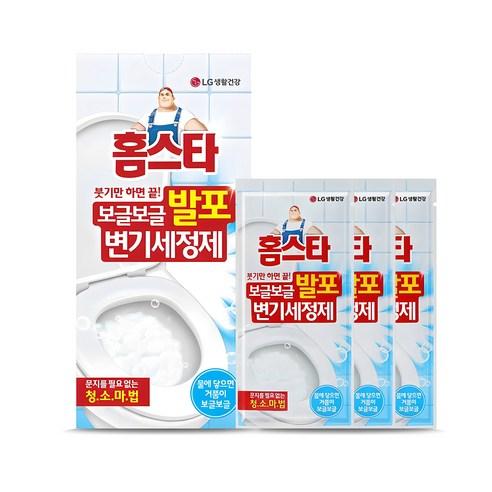홈스타 보글보글 발포 변기 세정제, 180g, 1개 - 변기세정제 | 쿠팡