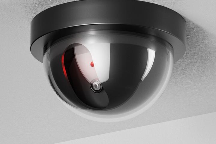 방범용 모형 CCTV 원형 돔 가짜 카메라