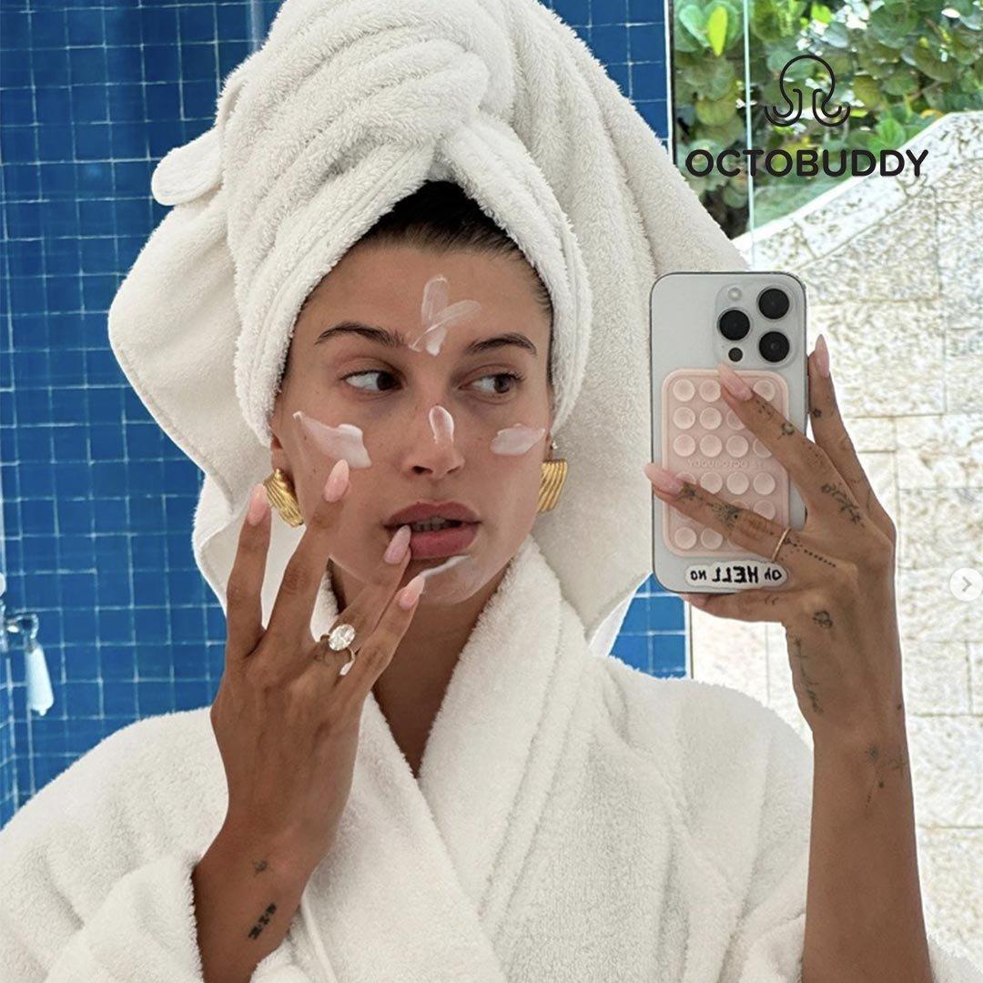 옥토버디 Octobuddy 정품 레귤러 더블 맥스 실리콘 흡착식 핸드폰 케이스