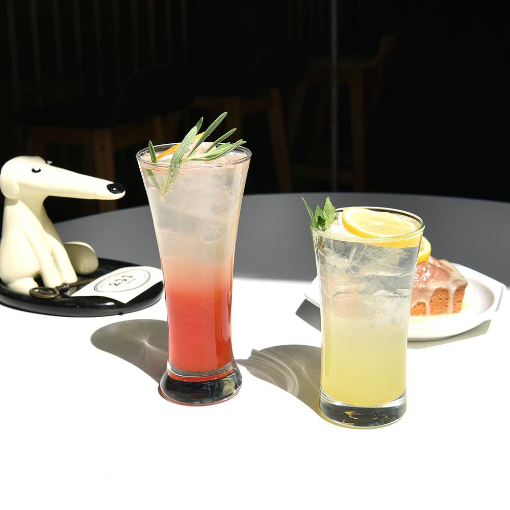 1+1 홈카페 유리컵 유리잔 아이스커피잔 맥주잔