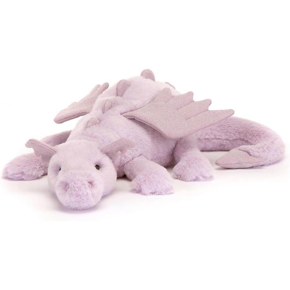 Jellycat 젤리캣 드래곤 용 수면 애착 인형 라벤더 M