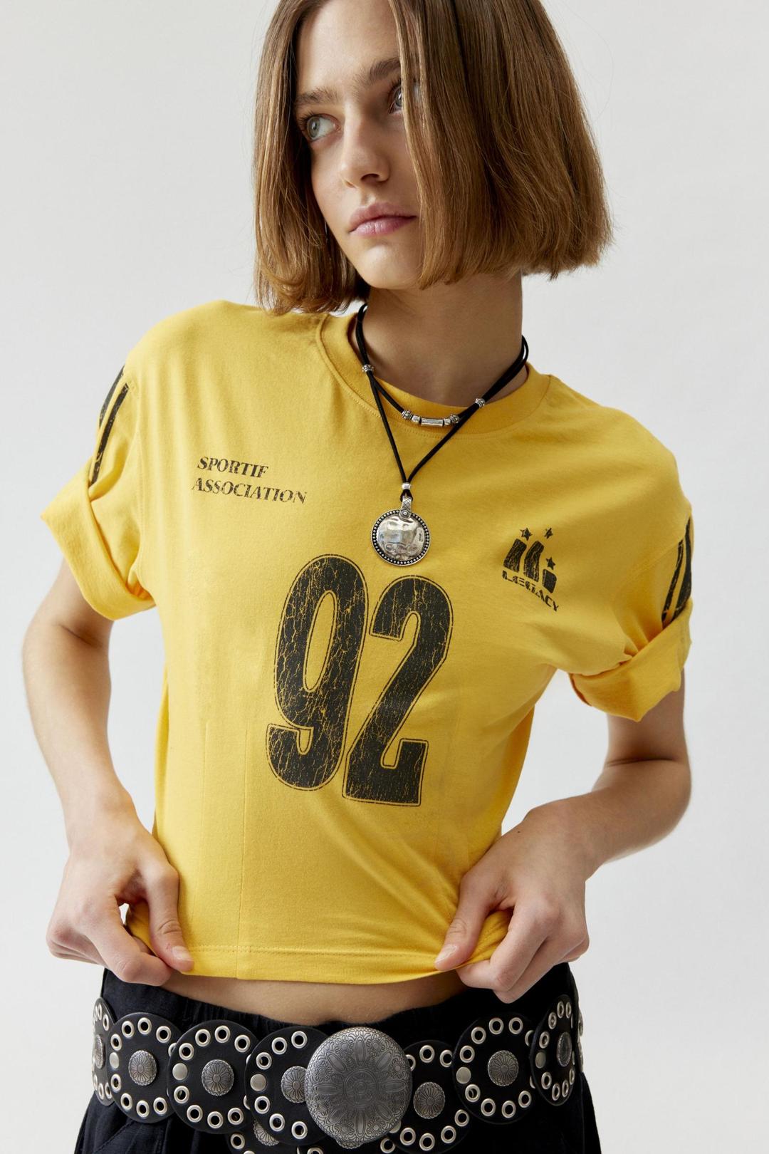 스포티 신치드 베이비 티셔츠