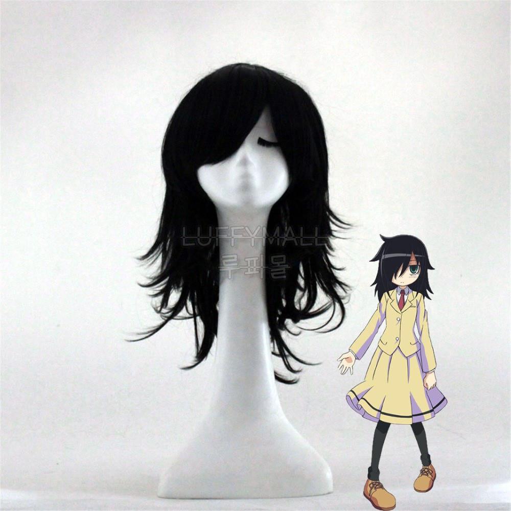 내가 인기 없는 건 아무리 생각해도 너희들 탓이야 코스프레 쿠로키 토모코 고열사 가발 내인생