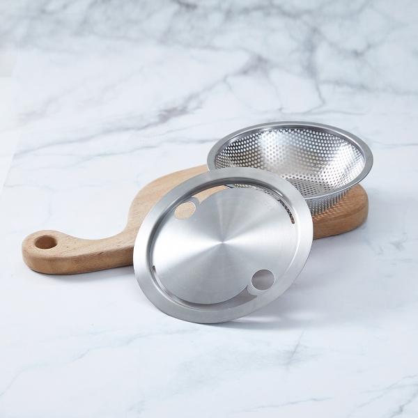 스텐304 배수구망 + 덮개 세트