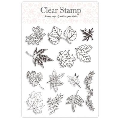 Leaf-3 (4102) : 클리어 스탬프