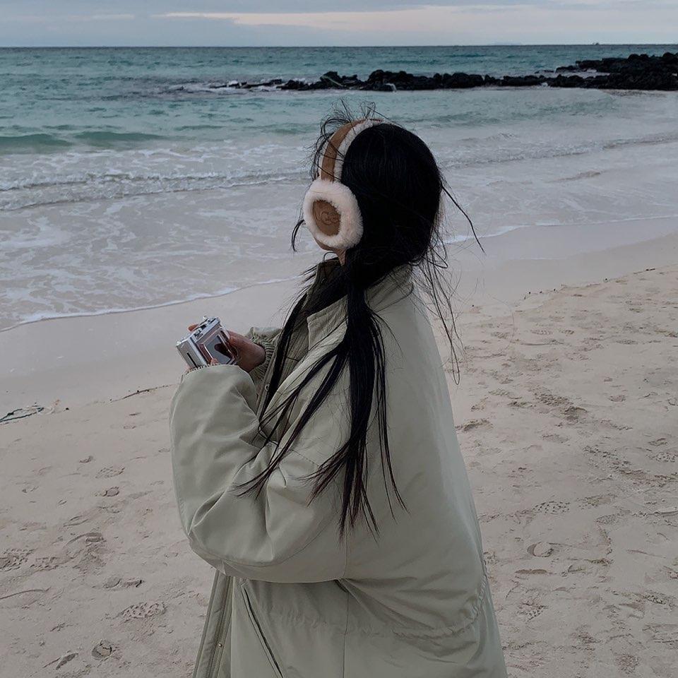 크림치즈마켓 [6온스🔥/베이지 당일출고!] 자체제작 #크치Made 적절한 시기에 나타난 히터 누빔 야상 패딩 점퍼 코트 - jp