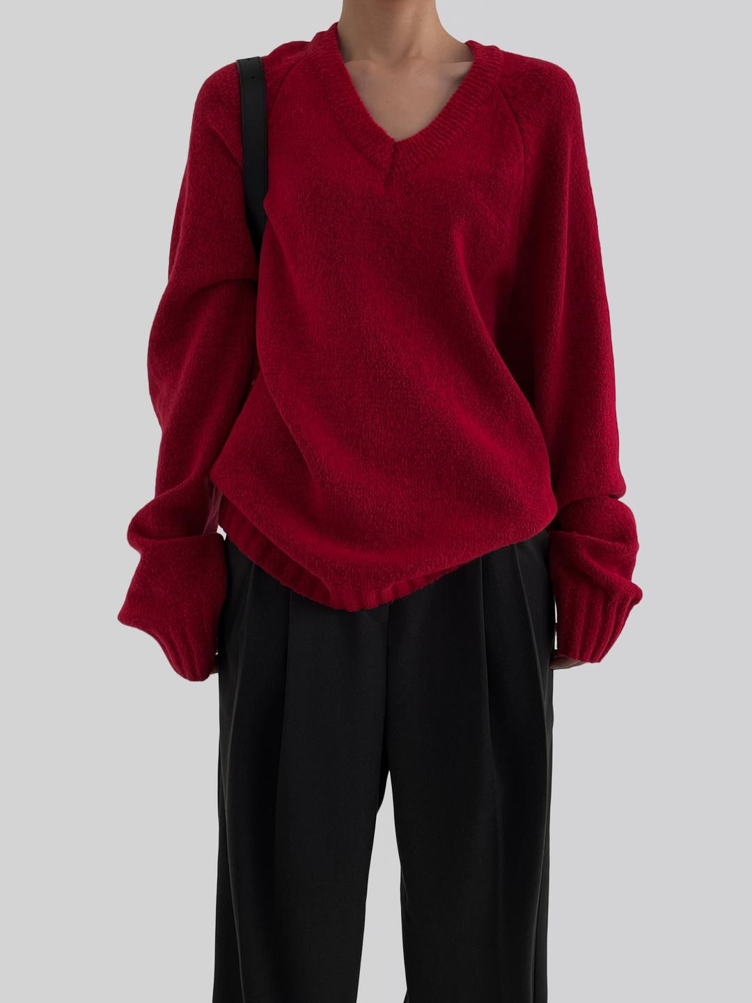 소피브이넥니트