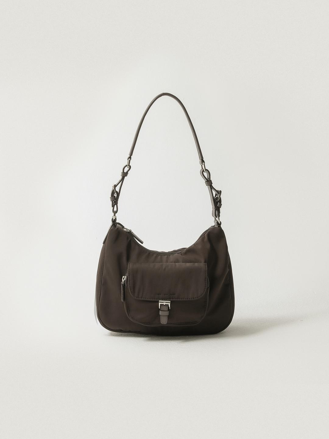 SMALL LUMIERE BAG - DARK BROWN