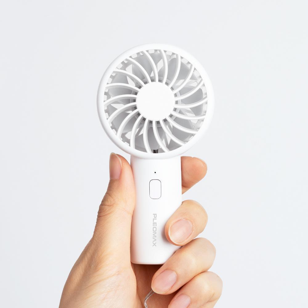 PLEOMAX 초소형 C타입 충전식 핸디 미니 손 선풍기 PM-Hfan100 BLDC모터