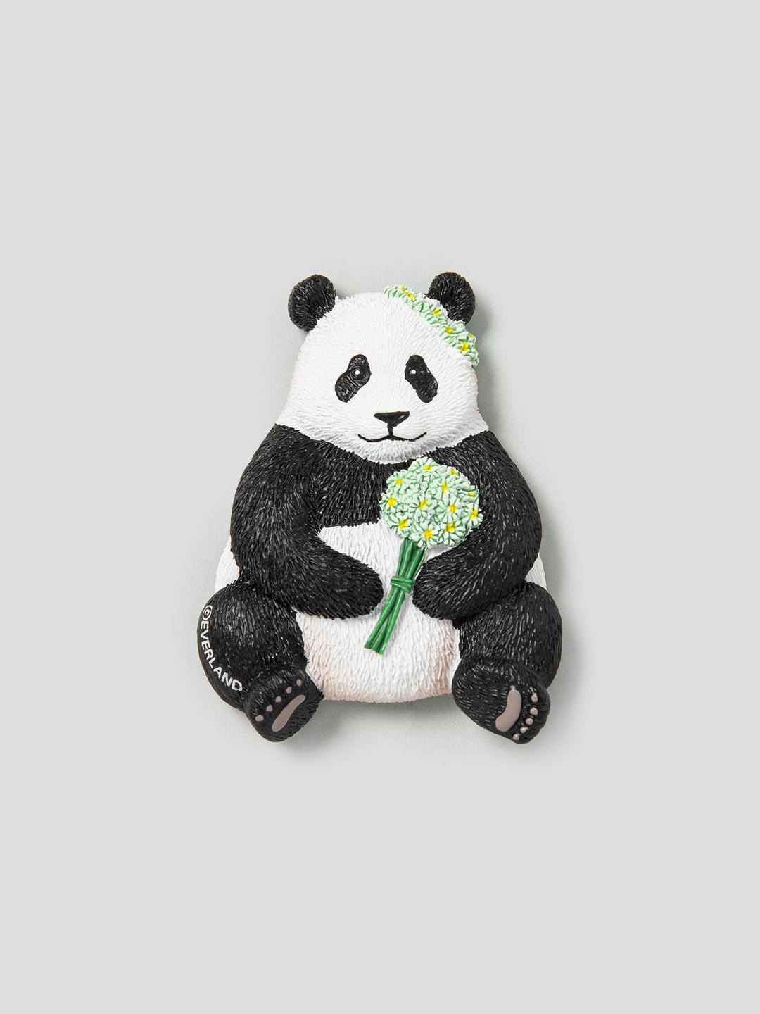 [🐼바오 패밀리] 푸바오 토끼풀 마그넷