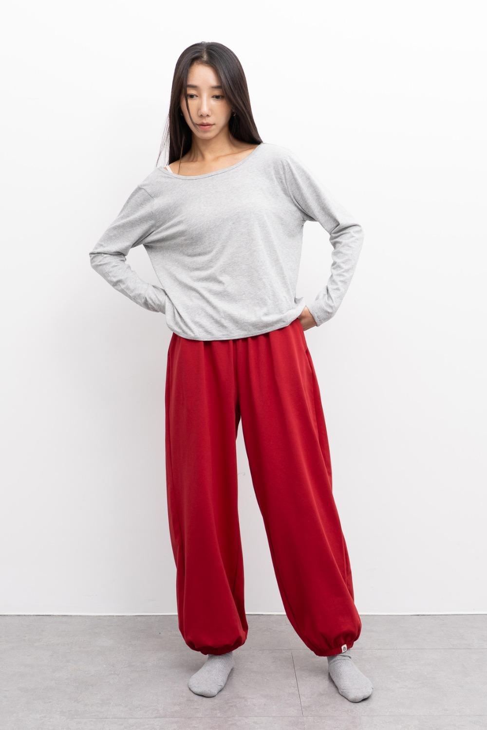Balloon Pants - Ruby Red