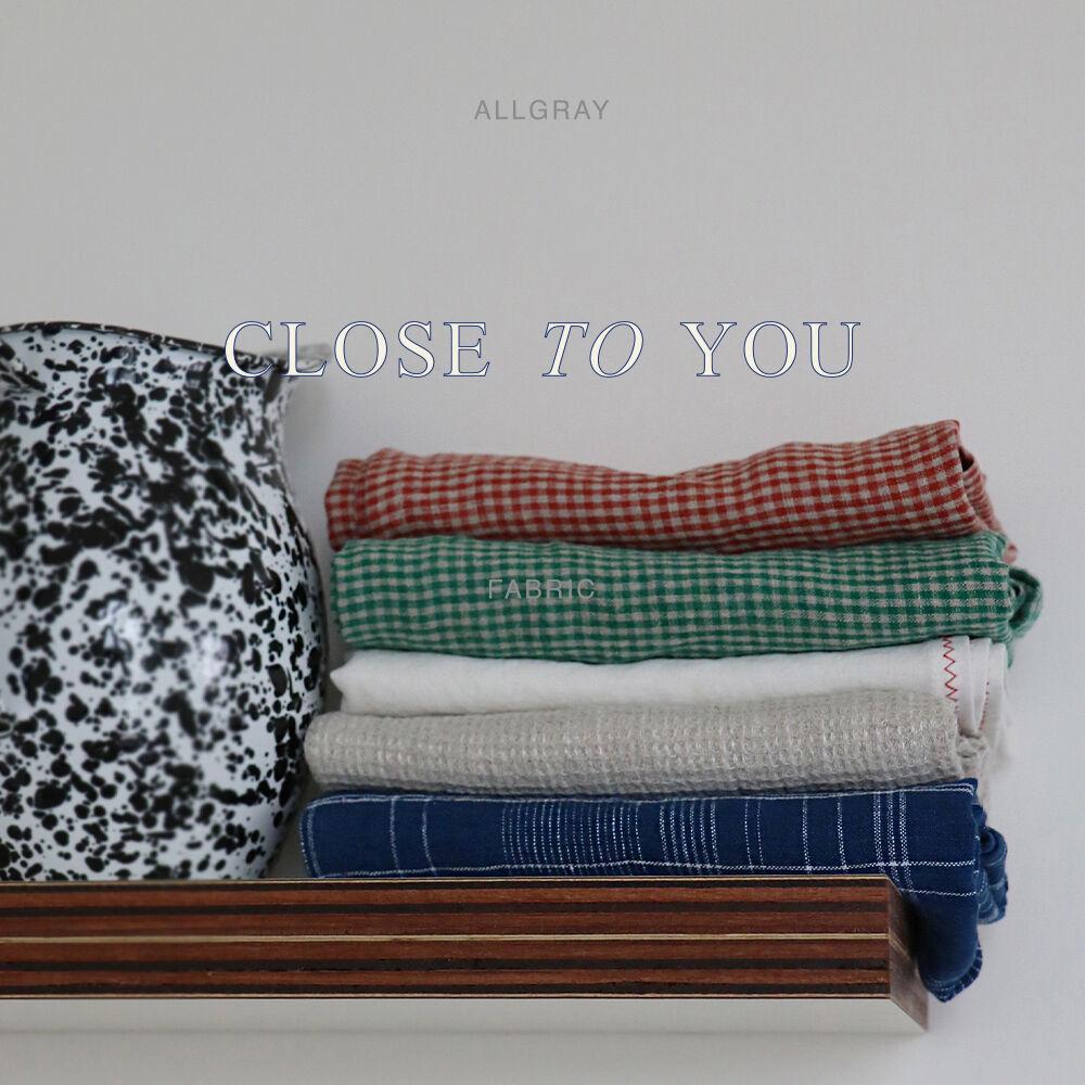 Close to you _ Daily Poem _ 패브릭 키친크로스