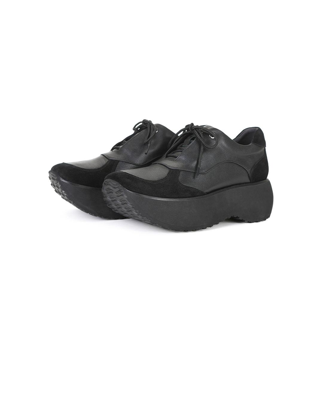 BOAT SNEAKERS [BLACK]