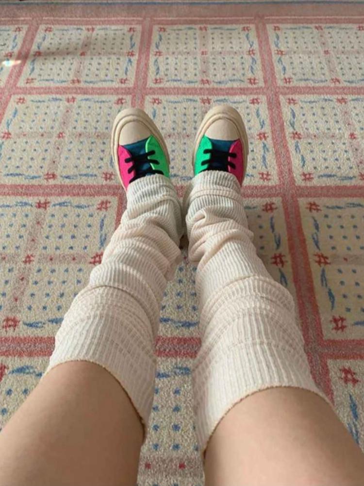 린넨 하이 레그워머