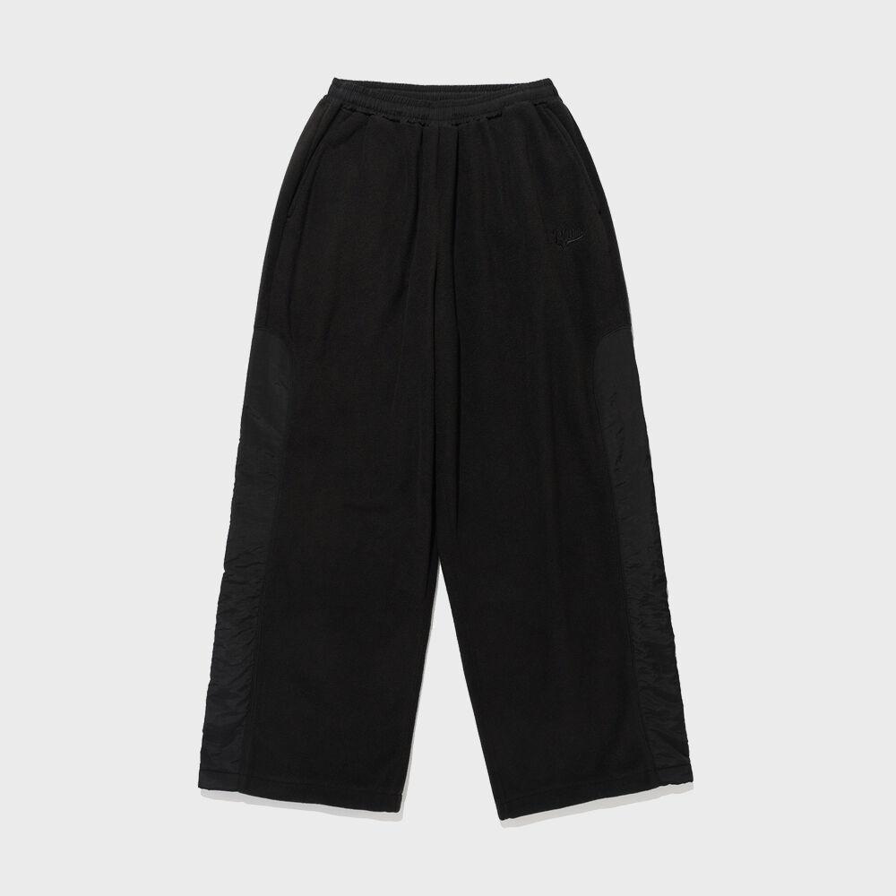 PHYPS® COLOR BLOCK FLEECE PANTS BLACK