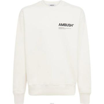21 FW AMBUSH 엠부쉬 로고 프린트 코튼 저지 스웨트셔츠 맨투맨
