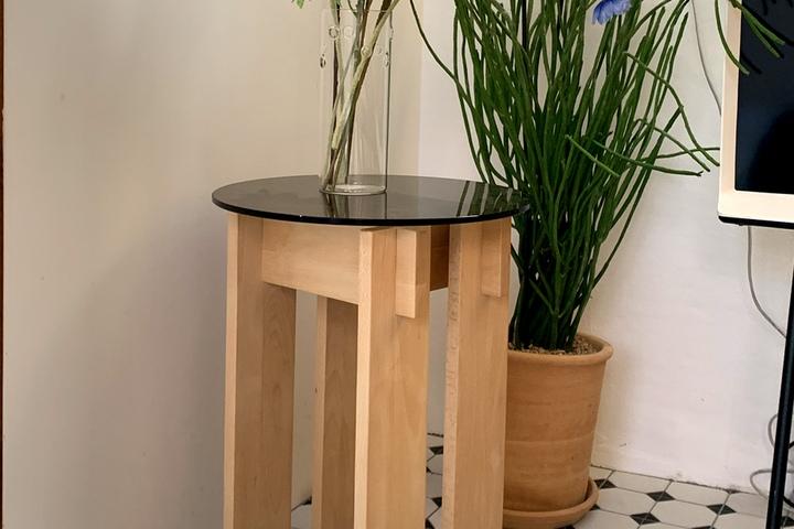 원형 협탁 사이드 테이블