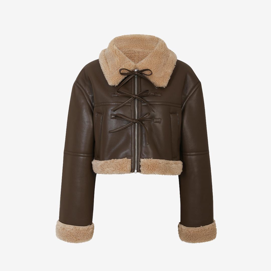 Pain Or Pleasure Women Lucy Mustang Jacket Brown