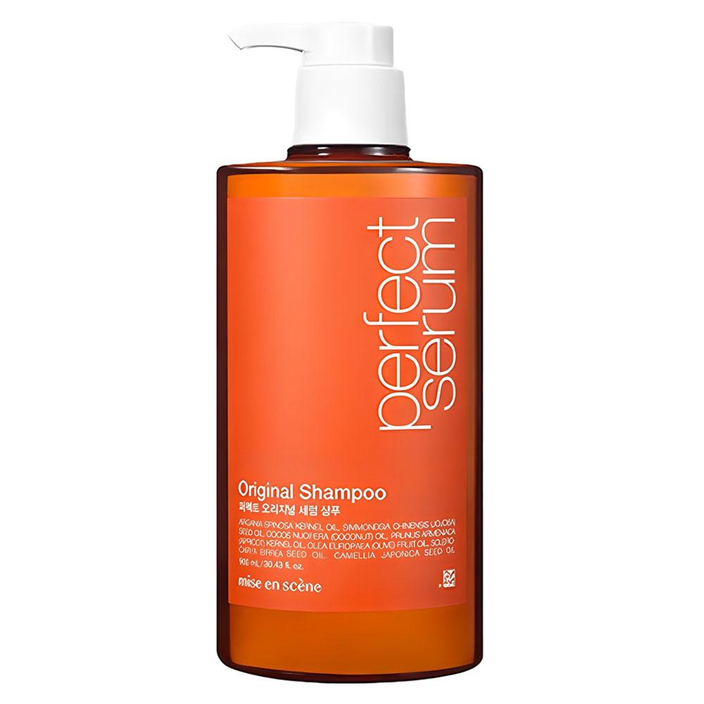 미쟝센 퍼펙트 오리지널 세럼 손상케어 대용량 샴푸 플로럴향, 900ml, 1개
