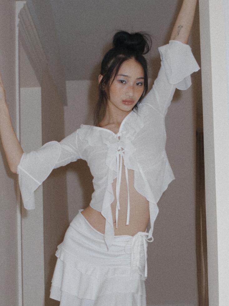 Roselle Blouse IVORY