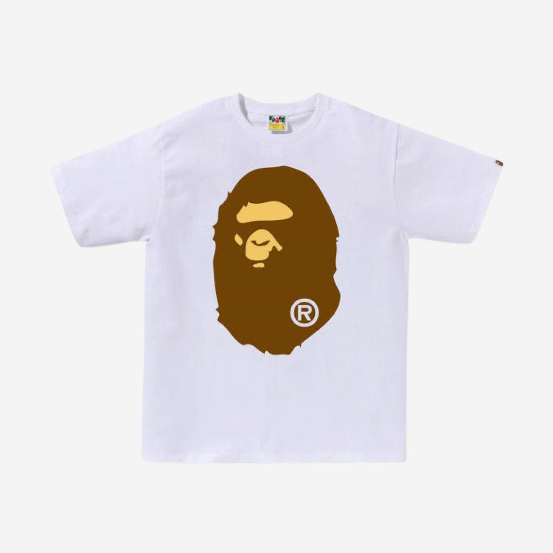 BAPE Big Ape Head T-Shirt White