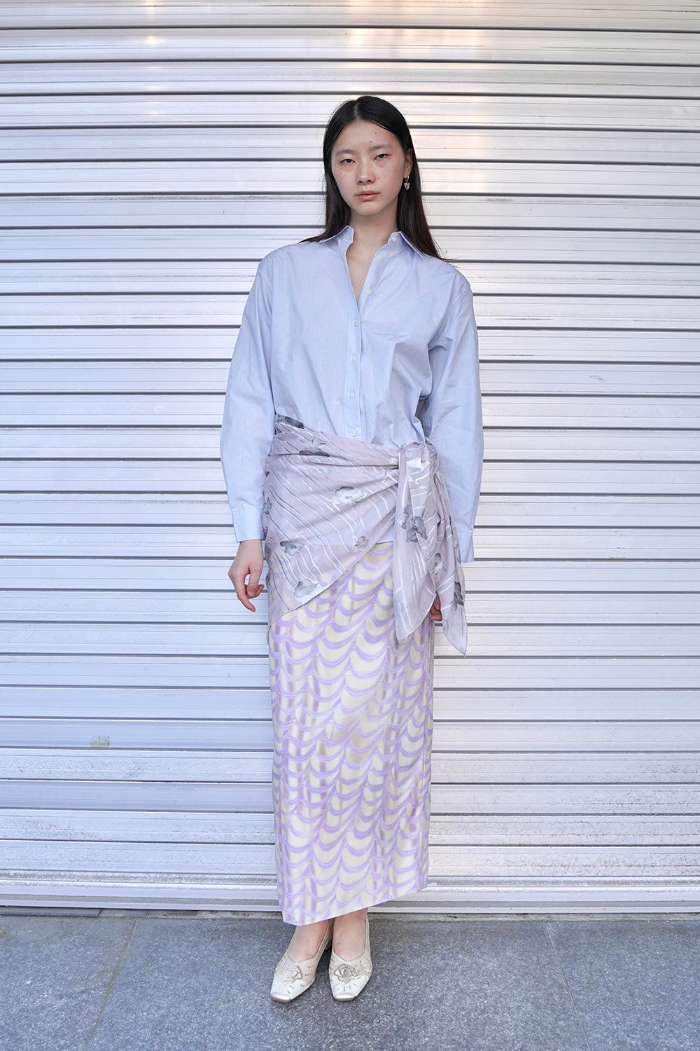 Pumila Long Skirt_Lavender