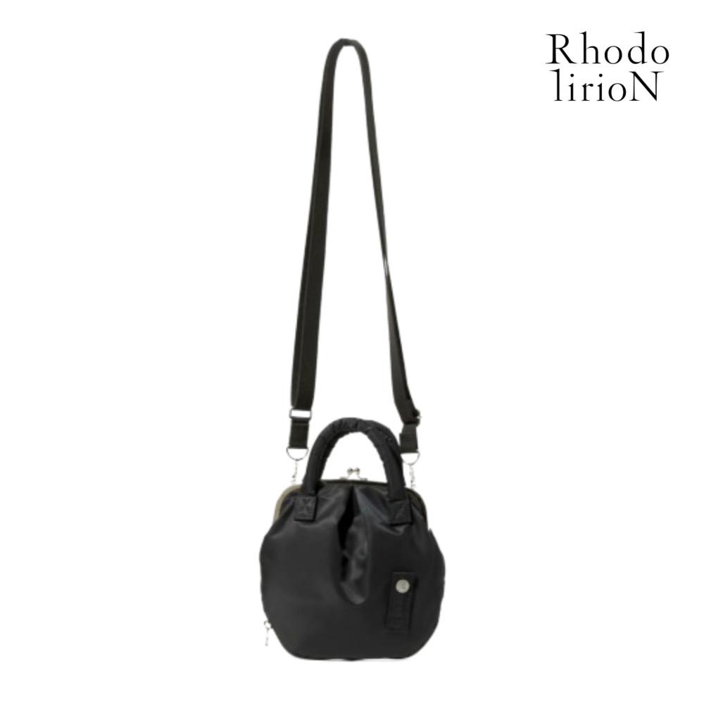 로도리리온 가마구치 헬멧 백 블랙 RHODOLIRION GAMAGUCHI HELMET BAG