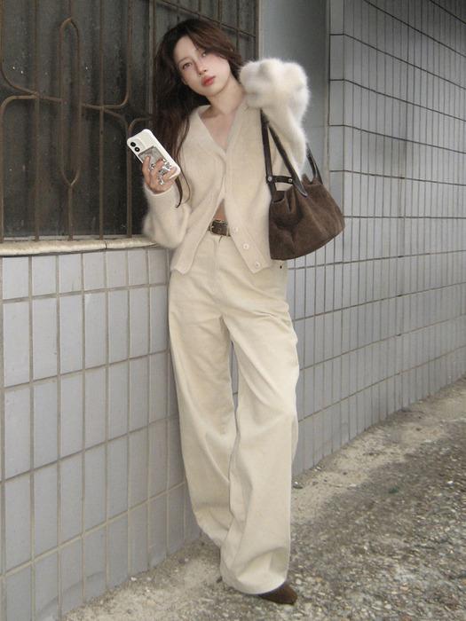 25FN corduroy relax-fit pants [IV]