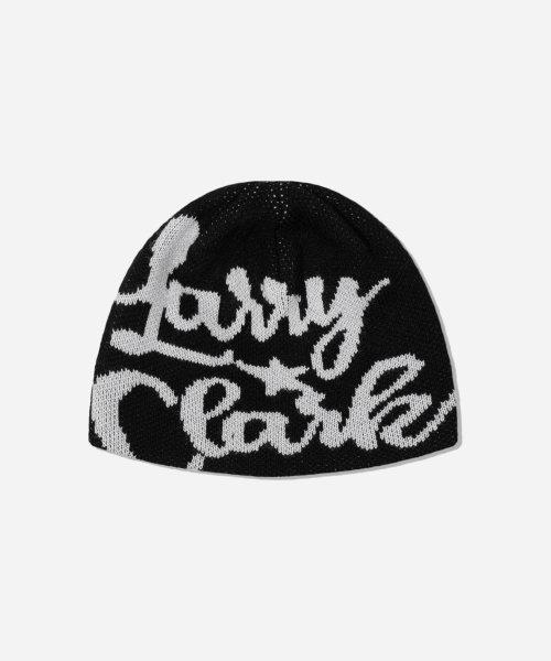 L.C JACQUARD BEANIE BLACK