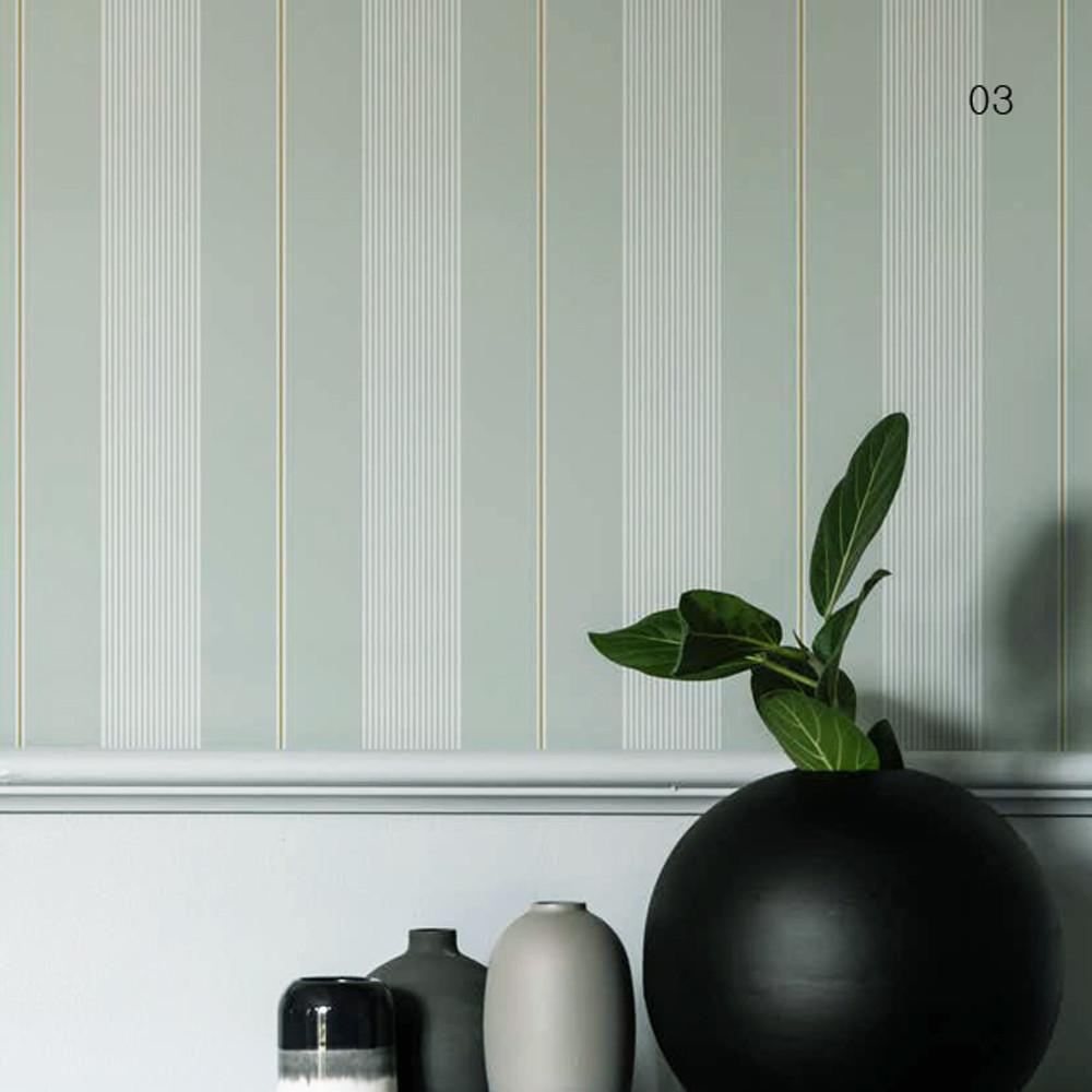 악셀 스트라이프 스웨덴 듀로 수입벽지