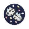 【11ぴきのねこ】刺繍缶バッジ（へんなねこ）S8348901