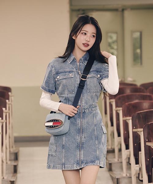 타미진스(TOMMY JEANS)  유틸리티 원피스 (T32E6WOP13TWT11A5) - 사이즈 & 후기 | 무신사