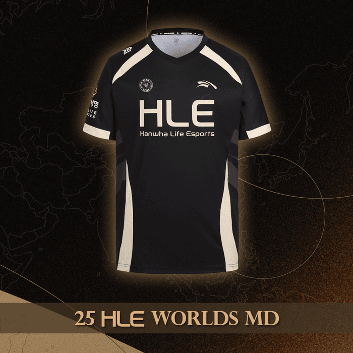 [HLE] 25 HLE WORLDS Authentic Uniform Black