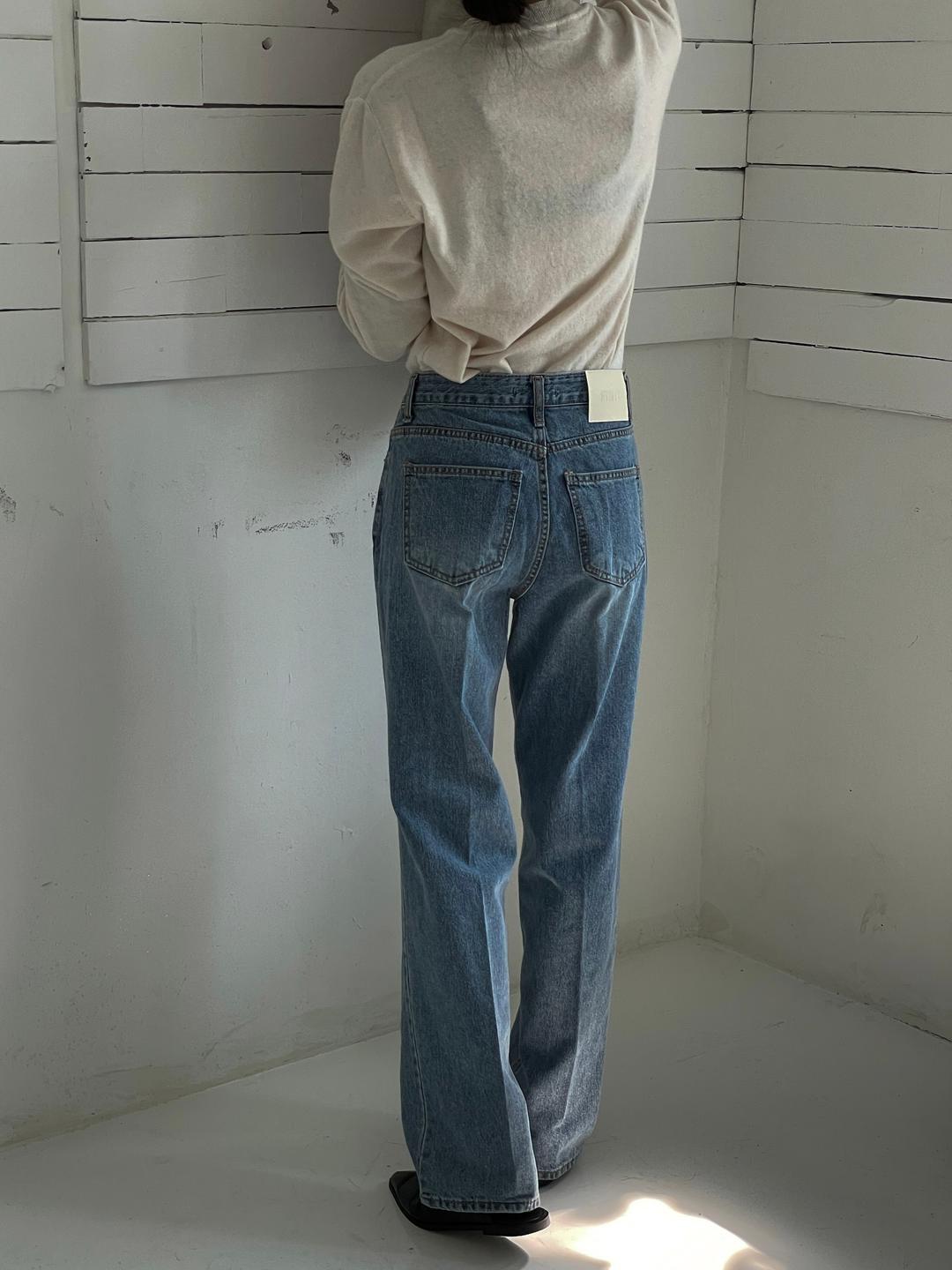 모드 레직기 데님 팬츠 (2color)