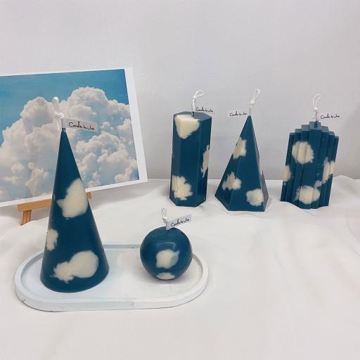 🎁무료선물포장🎁구름캔들(석고트레이+작은공캔들 포함)