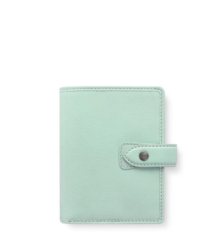 Malden Pocket Leather Organiser - Duck Egg / 2022