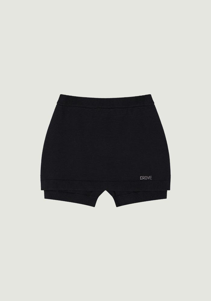 REMY KNIT SKIRT [2COLORS]
