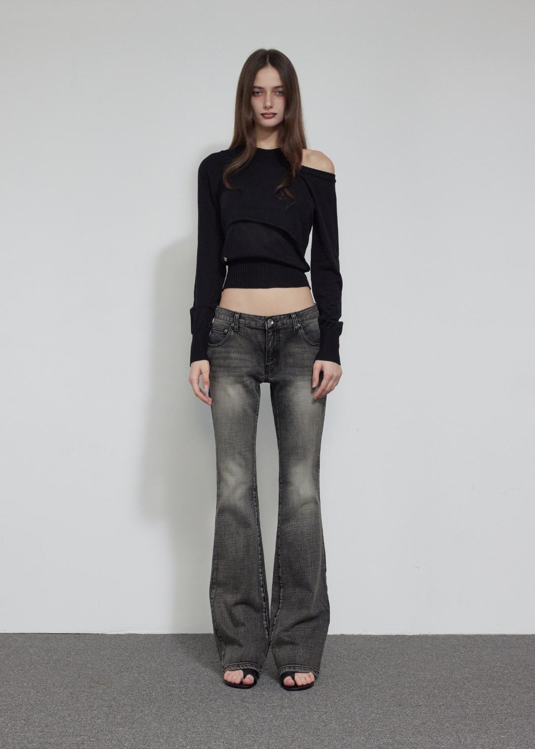 TANK LAYERED KNIT, BLACK