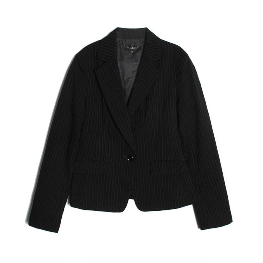 stripe blazer