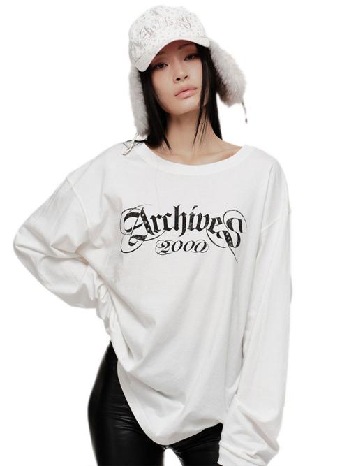 2000 OVERSIZED T-SHIRT (WHITE)