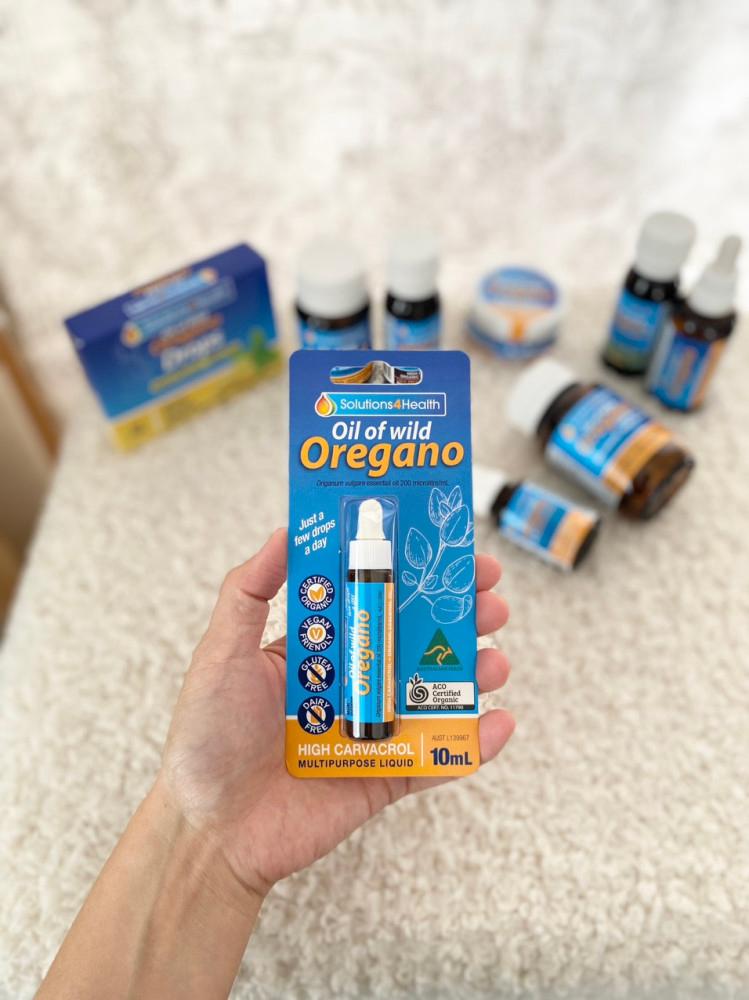 호주 솔루션 4 헬스 와일드 오레가노 오일 10ml