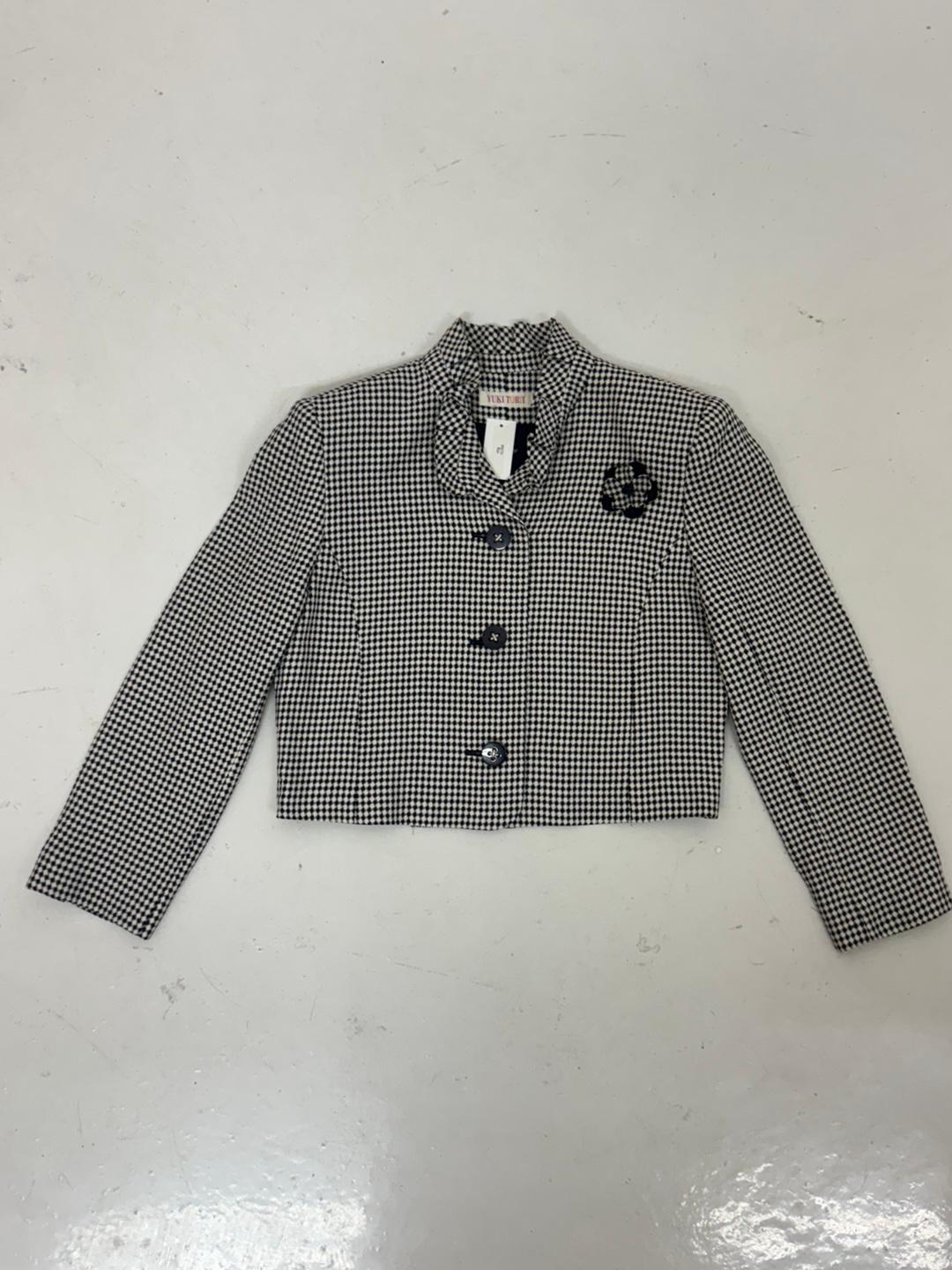 Check badge jacket