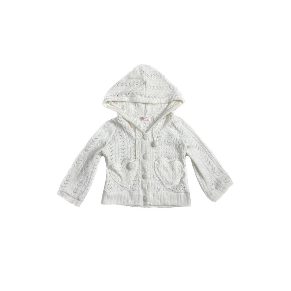 [중고] 빈티지 트랄라라 하트 니트 가디건