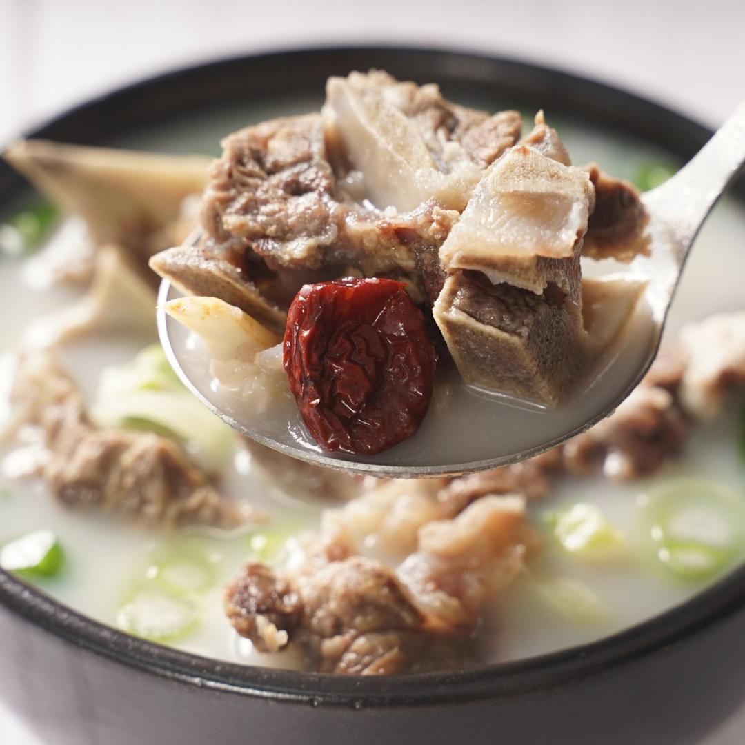 3일간 저온에서 우려낸 뼈곰탕 2인분 1.1kg (여주 우정옥 직배송)