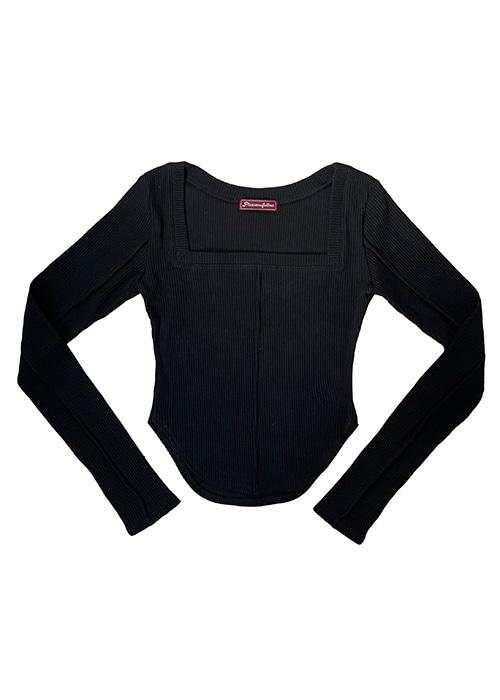 [4차 Open]Barbie squareneck line top