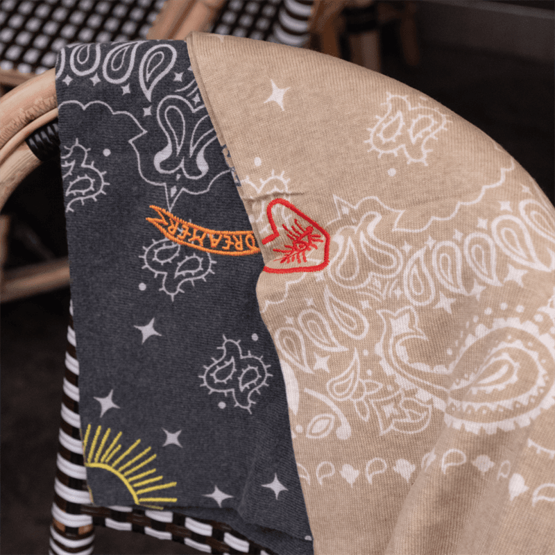 [hey_gaga_] 헤이가가 x 아도레 파리 울 자수 스카프