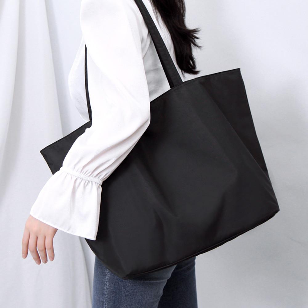 데일리 가벼운 쇼퍼백 숄더백 여성빅백 대학생 큰가방 여행가방