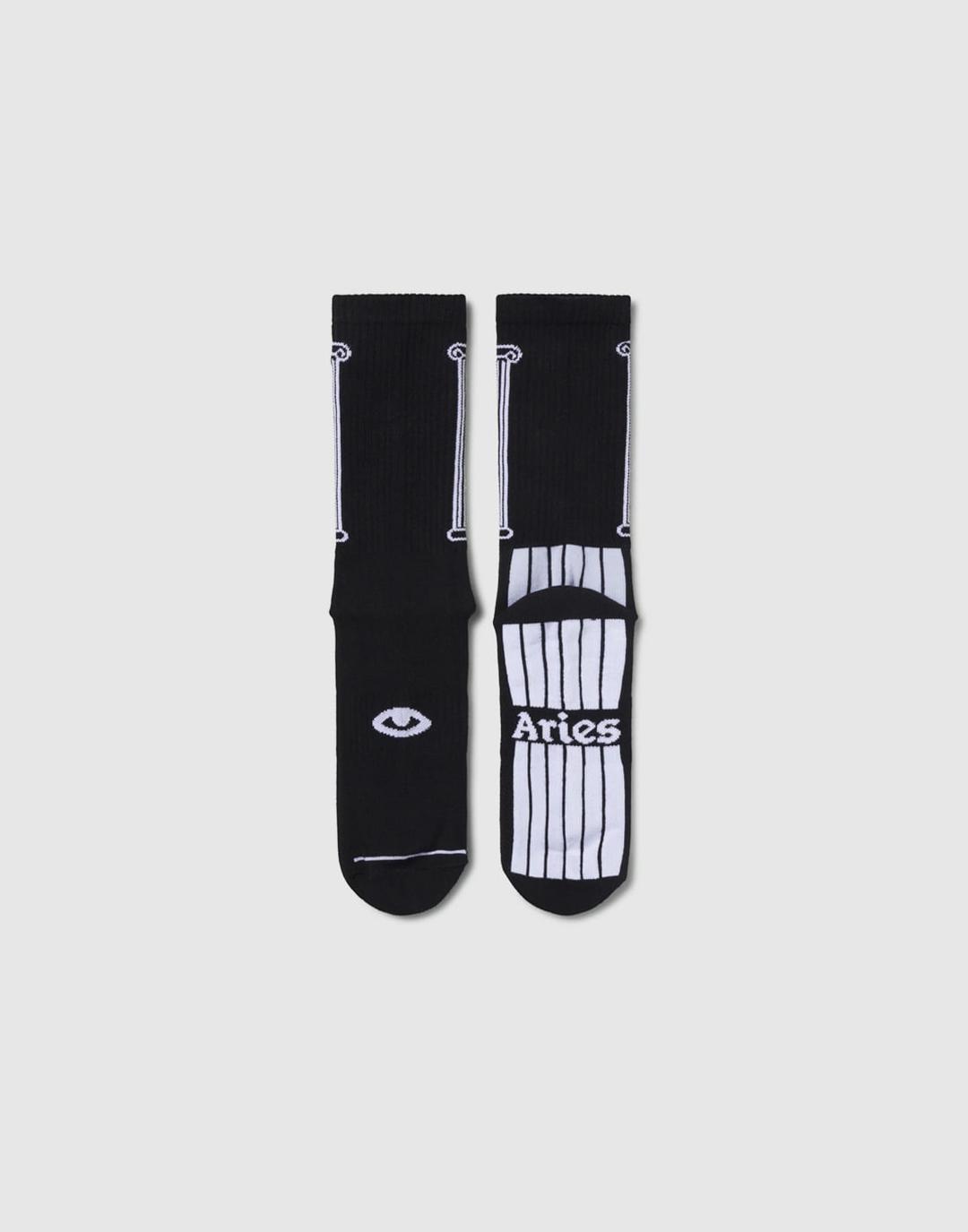 Column Socks (Black)